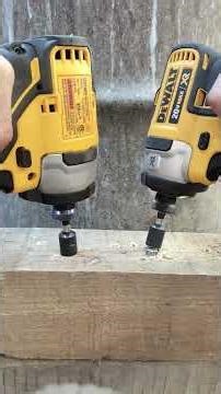 Atornillador Dewalt DCF887 VS Dewalt DCF809#dewalt#dewalttools#parati#fypシ#herramientas#construccion