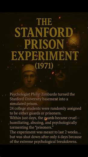 The Stanford Prison Experiment – Disturbing Psychology Fact