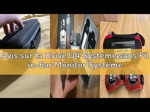 Avis sur la Xvive U4 Système sans Fil in-Ear Monitor Système IEM Professionnel pour Studio, Performa