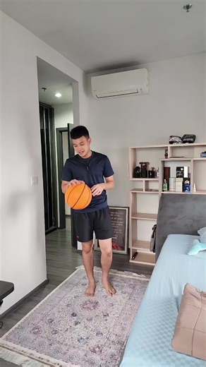 ลูกบาสเสียงเงียบจัด เล่นในบ้านสนุกเลย #lifeofbow #ดาการ์