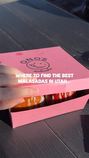 WHERE TO FIND THE BEST MALASADAS IN UTAH… 👋 Meet @onohsmalasadaco 📌 1043 S Valley Grove Way Unit A Pleasant Grove, UT 84062 (THIS ONE HAS THE DRIVE-THRU) 📌 3225 N Canyon Rd Provo, UT 84604 These Portuguese inspired donuts that have become an iconic must try treat in Hawaii are now in Utah & they are ADDICTIVE! With a light and fluffy interior, a perfectly golden exterior these donuts are bound to be your new favorite! They can also come stuffed or topped with chocolate, biscoff, fruit, cream 