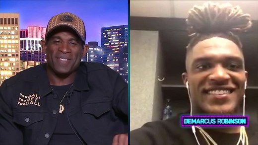 Kansas City Chiefs wide receiver Demarcus Robinson tells Deion Sanders how he put together breakout performance in Week 2