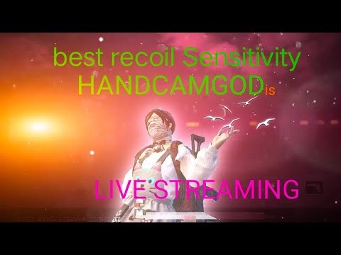 best sensitivity recoil control. / watch full live / HANDCAMGOD is live full rush gameplay.