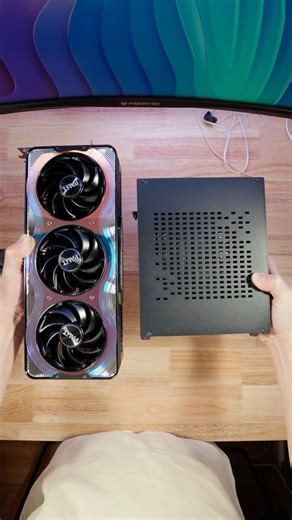 It’s a BIG GPU - Palit 5080 GameRock