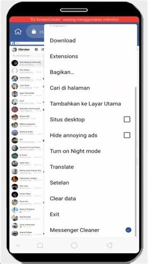 How to Delete All Messenger Messages at Once #Shorts