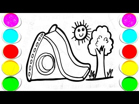 Slide Drawing, Painting and Coloring Beautiful Easy Pictures for Kids & Toddlers#396