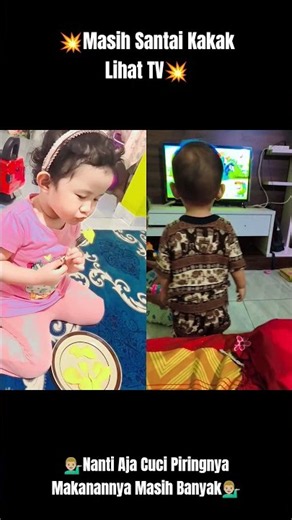 💁🏼‍♂️masih santai kakak, Nanti Aja Cuci Piringnya 💥