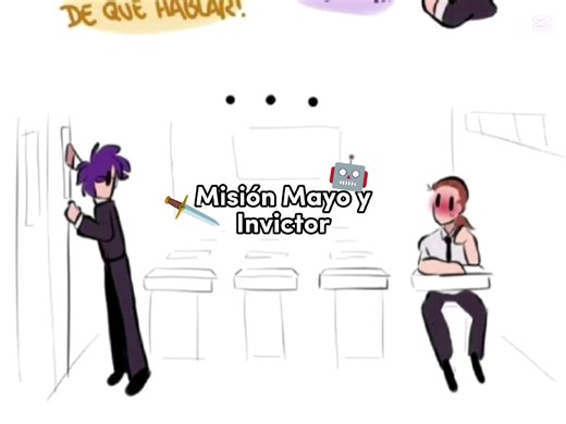 Parte 21 | Acá uno de Mayo x Victor #elmayo97💜🤖🍕 #invictor❤️⚔️🛡️ #doblaje #loscompas #paratii