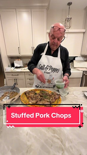 Delicious Stuffed Pork Chops in Marsala Sauce