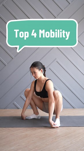 My top 4 mobility moves I do daily to improve flexibility and range of motion