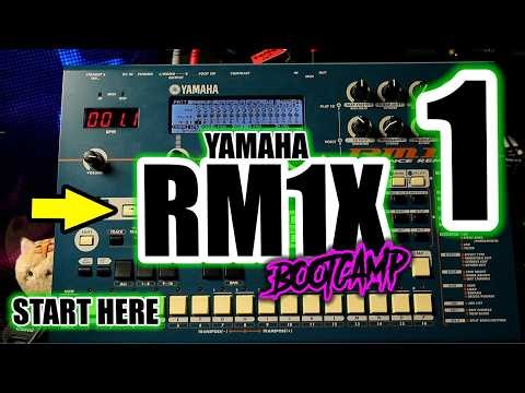Start Here - Yamaha RM1X Bootcamp Pt 1 // Yamaha RM1X Tutorial