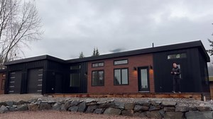 Inside the steel frame prefab home that's full of surprises!