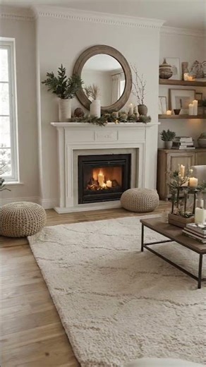 Top 5 Soft Beige & Warm Wood Living Room Ideas | Cozy Modern Home Inspiration