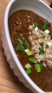 Vegan gumbo always hits the spot when the weather is cool. Toasted flour to start my roux is a life-changer. | Vegan Soul Foodie