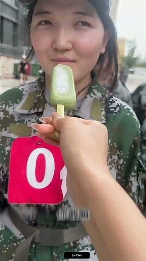 Never try army ice cream💁