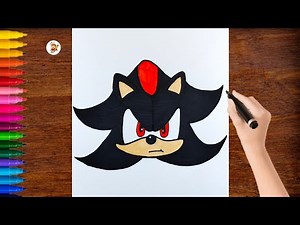 How to Draw Shadow the Hedgehog | Easy Step by Step Drawing Tutorial