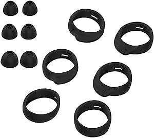 Samsung Galaxy Buds Replacement Eartips 3 Pairs(LMS), Silicone Wingtips 3 Pairs(LMS) Fit in The Case for Samsung Galaxy Buds/Galaxy Buds+ Plus True Wireless Earbuds