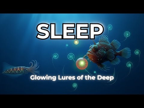 Deep Sea Creatures To Sleep To | Bioluminescent Mysteries