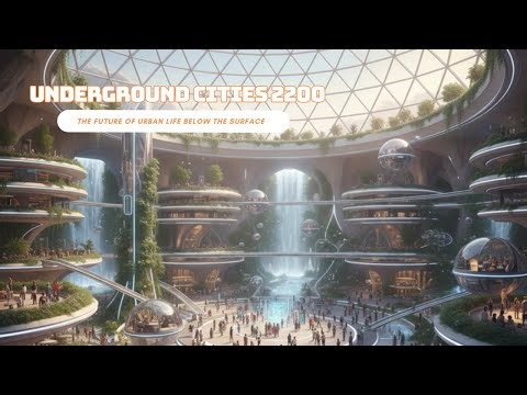 Underground Cities 2200: The Future of Urban Life Below the Surface🌆🌦️🏗️