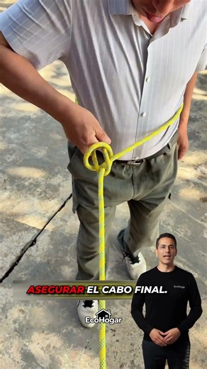 Master trick: How to tie a bowline knot with one hand #survival #knots #tricks