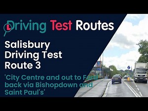 Salisbury Driving Test Route 3