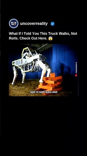 Meet the Walking Truck: The U.S. Army’s Futuristic Robot from the 1960s #history #robot #truck