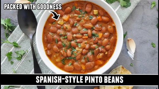 The most flavorful pinto beans: Easy recipe using canned beans