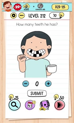 brain test level 212