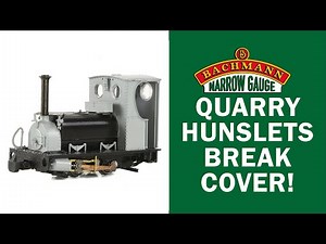 Bachmann Narrow Gauge OO9 Scale Quarry Hunslet Locomotives