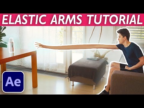 How to Create ELASTIC ARMS SUPERPOWER! - After Effects VFX Tutorial