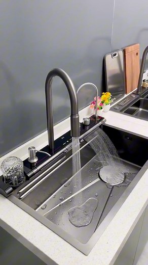 540K views · 2.7K reactions | Discover the kitchen sink that brings style and practicality together. | Boelon_Official | Facebook