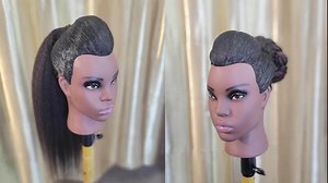 Watch Afro Mannequin Head with Human Hair on Amazon Live