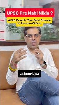 UPSC APFC can be your saviour if failing in CSE Prelims repeatedly.