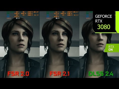 Control FSR 2.1 Mod | 1440p FSR 2.0 vs FSR 2.1 vs DLSS 2.4 Comparison | RTX 3080 | i7 10700F