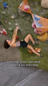 These 3 adjustments will have you starting overhanging boulders effortlessly. I can't tell you how often I see new climbers struggling with an overhanging start on the wall. Mostly because they don't understand the right body positioning or how to use this three step climbing technique. So next time you try bouldering on a steep wall give this a try! 1. Keep your arms long and step in towards your starting foot. This will position your body under your starting hold. 2. Intentionally set the toe 
