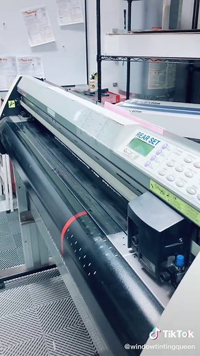 ✂️Plotter cut pattern ✂️ #windowtintingqueen #cuttingshapes #plotter #tintgirl