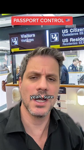 🇺🇸 tourist visa inspection at a United States passport control #visa #tourism #usa #airport #immigration #greenscreen | Immigration TV