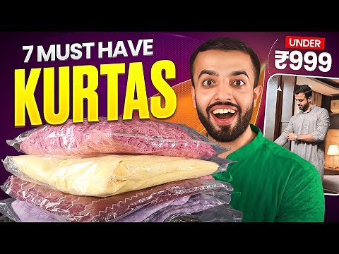 Best Kurtas for Men Under ₹999 | Affordable & Stylish Picks