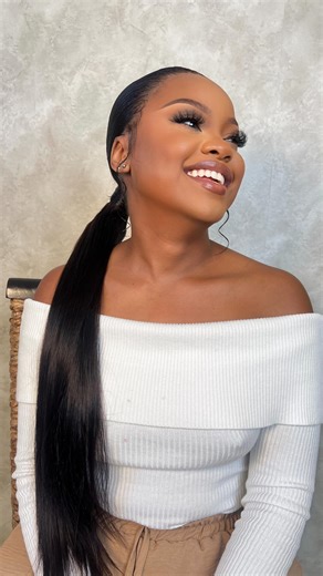 1.3K views · 93 reactions | ‍♀️Quick Frontal Pony Installation Revamp made easy using The Weave Care Rage Products available online and in-store. Frontal and Pony also available exclusively on the @clicks_sa website️ 18 Inch Straight Peruvian Pony 100g R1850✅ 14 Inch Peruvian Closure R555✅ Get ready to look dazzling hunnay !✨ #thesanhair #clickssa #wiggoals #creatorsinsights #luxurywigs #bossbabes | The San Hair | Facebook