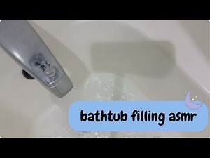10 Hours Bathtub Filling - Up Close Above Faucet - Relaxing White Noise for Sleep