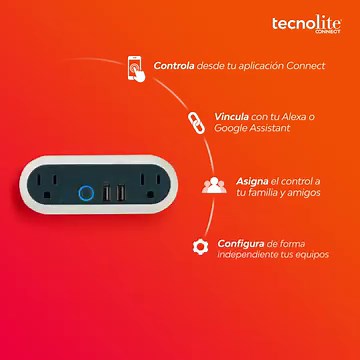 ¿Ya conoces las ventajas de crear un hogar inteligente con #TecnoliteConnect ? 邏  conoce nuestros productos: https://hubs.la/Q02lQ3wq0 | Tecnolite | Facebook