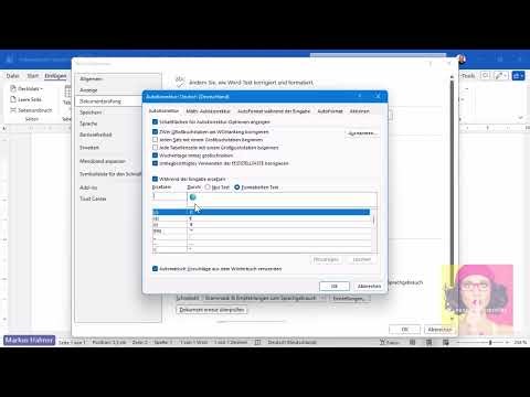 Das #Lösungsvideo 890: Emoji in Word als AutoKorrektur hinterlegen