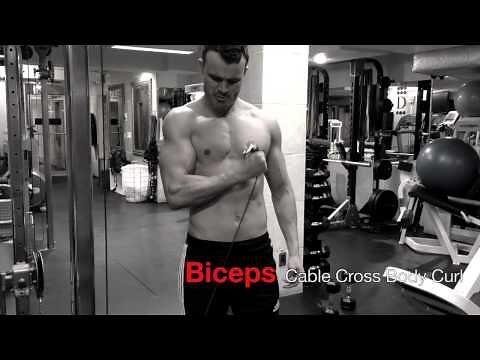 Cable Biceps Cross Body Curl