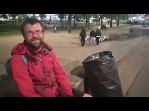 MICHAŁ. I EARN 300 PLN A DAY FROM CANS. #homeless #alcohol #warsaw