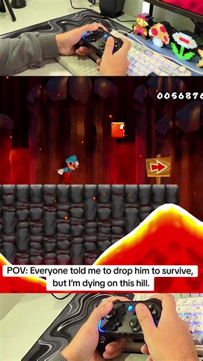 New Super Mario Bros Wii #supermario #supermariobros tiktok game gaming #viral VideoGames Play Gameplay #fyp Gaming popular video gamingvideos