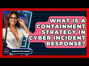 What Is A Containment Strategy In Cyber Incident Response? - Emerging Tech Insider