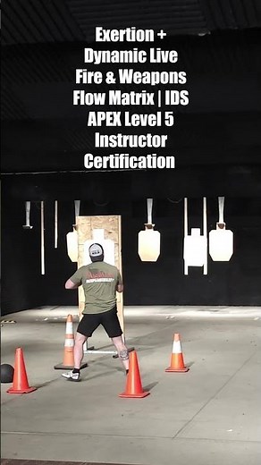 Beyond Marksmanship: Representative Live Fire Training and Weapons Flow Matrix