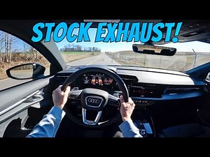 2024 Audi RS3 8Y Stock Exhaust Sound | Acceleration, Rev and Launch Control