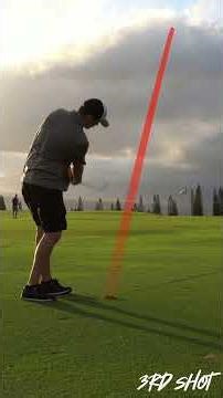 Playing Hole 18 at the Legendary Plantation Course at Kapalua in Maui, Hawaii