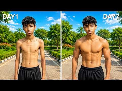I Tried to Transform My Body in 7 Days!